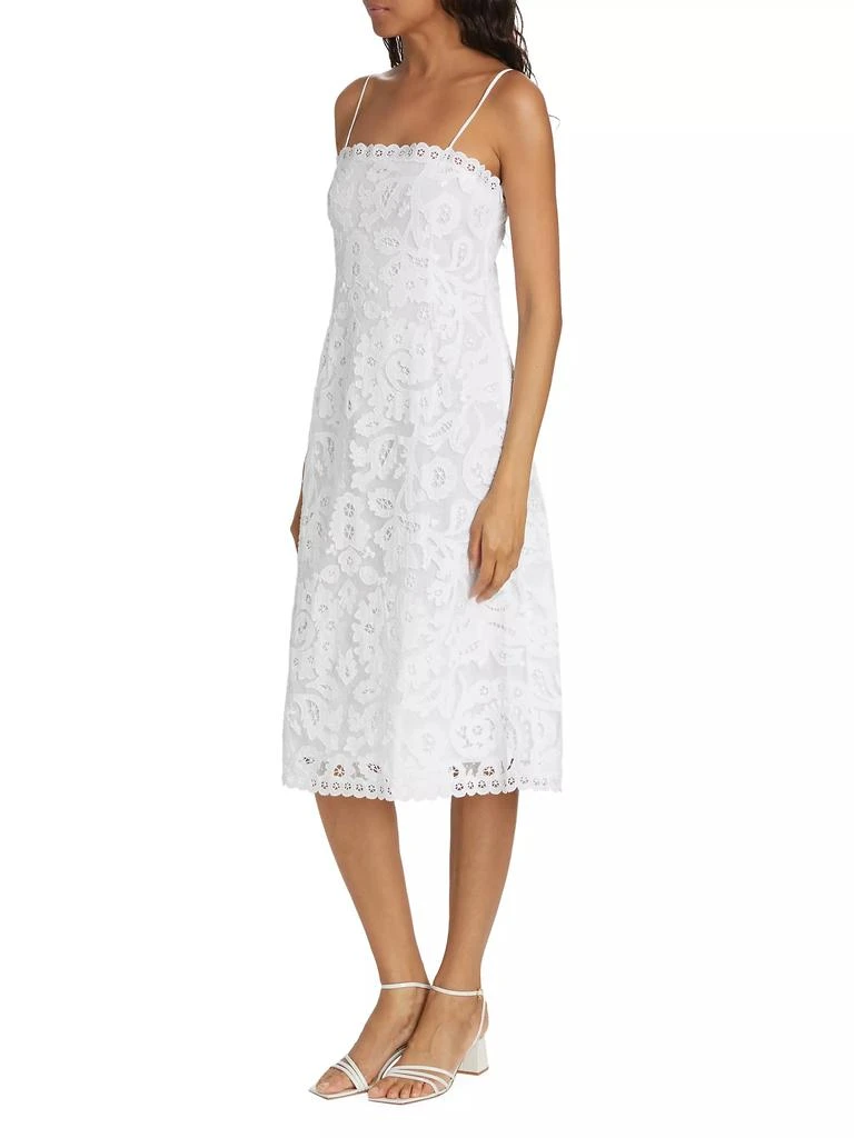Sea Lovina Embroidered Cotton Midi-Dress 4