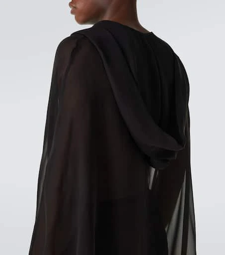 Rick Owens Silk hoodie 5