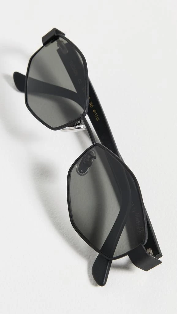 Illesteva Tucson Matte Black Sunglasses 4
