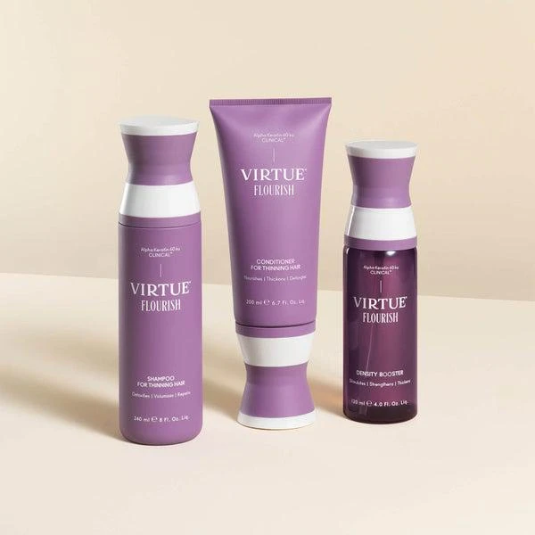 VIRTUE VIRTUE Flourish Nightly Intensive Hair Rejuvenation Treatment Hair Kit 3 piece 2