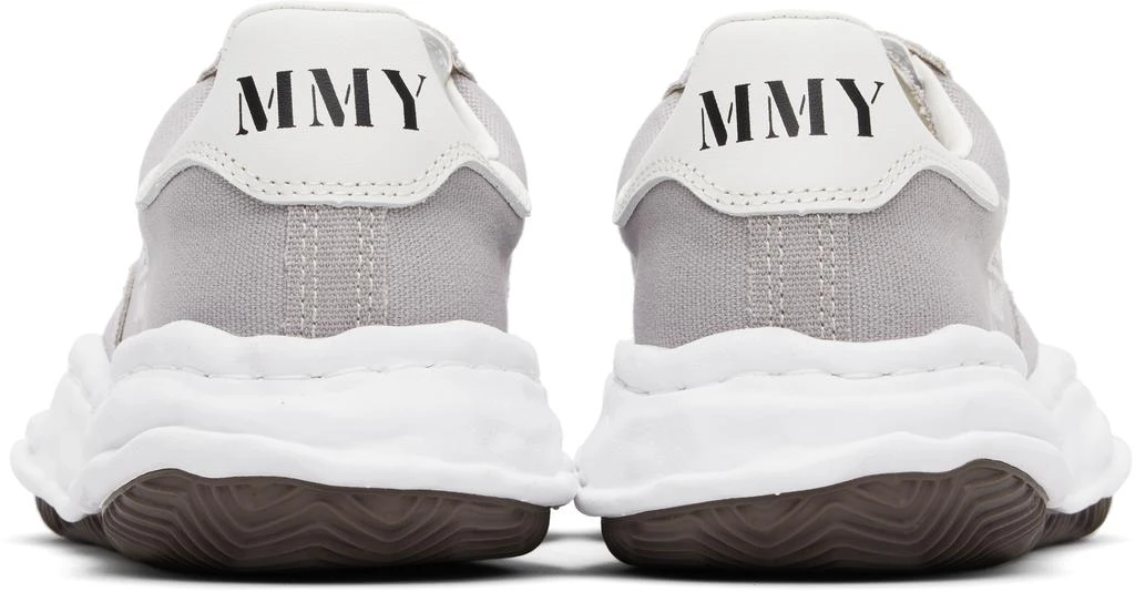 Maison MIHARA YASUHIRO Gray 'Blakey' OG Sole Canvas Sneakers 2