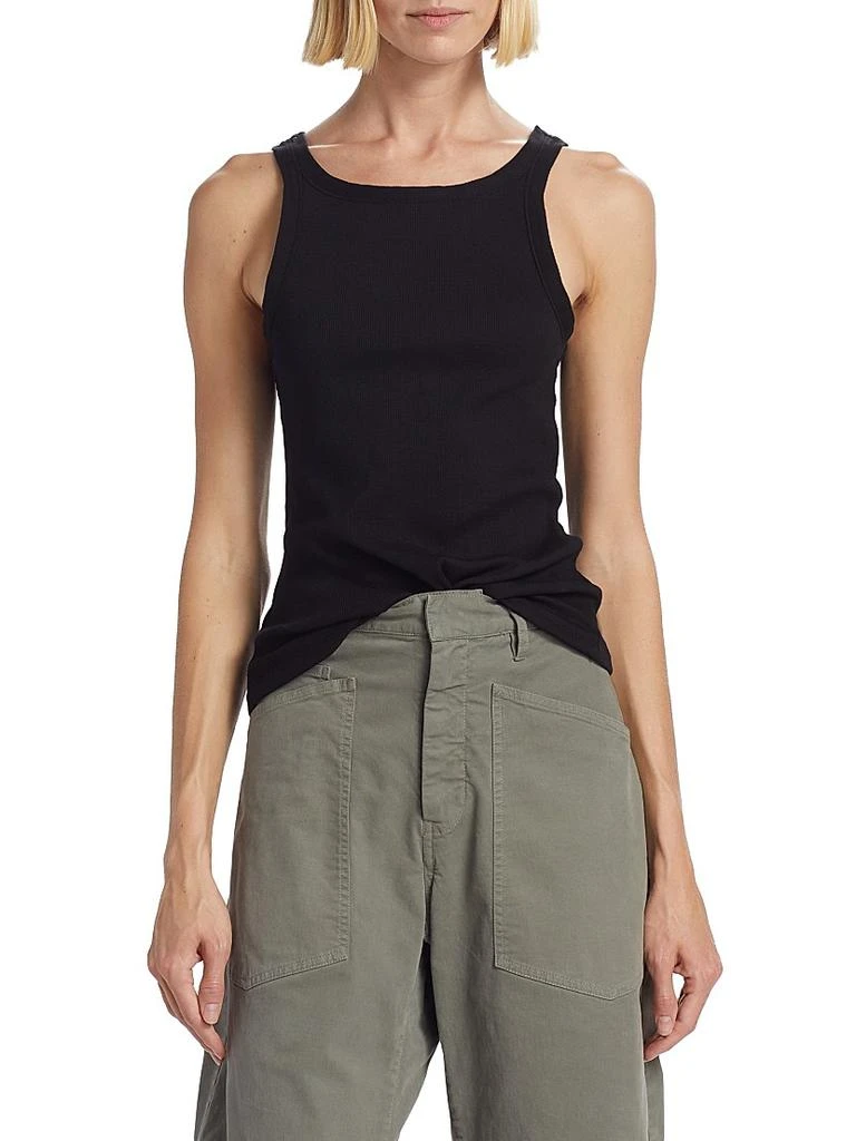 Nili Lotan Jennifer Rib-Knit Tank 3