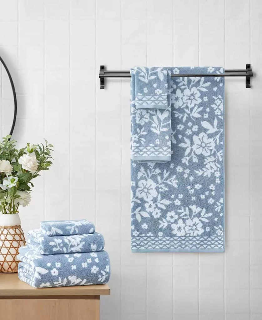Lucky Brand Folk Floral Cotton 6-Pc. Bath Towel Set 3