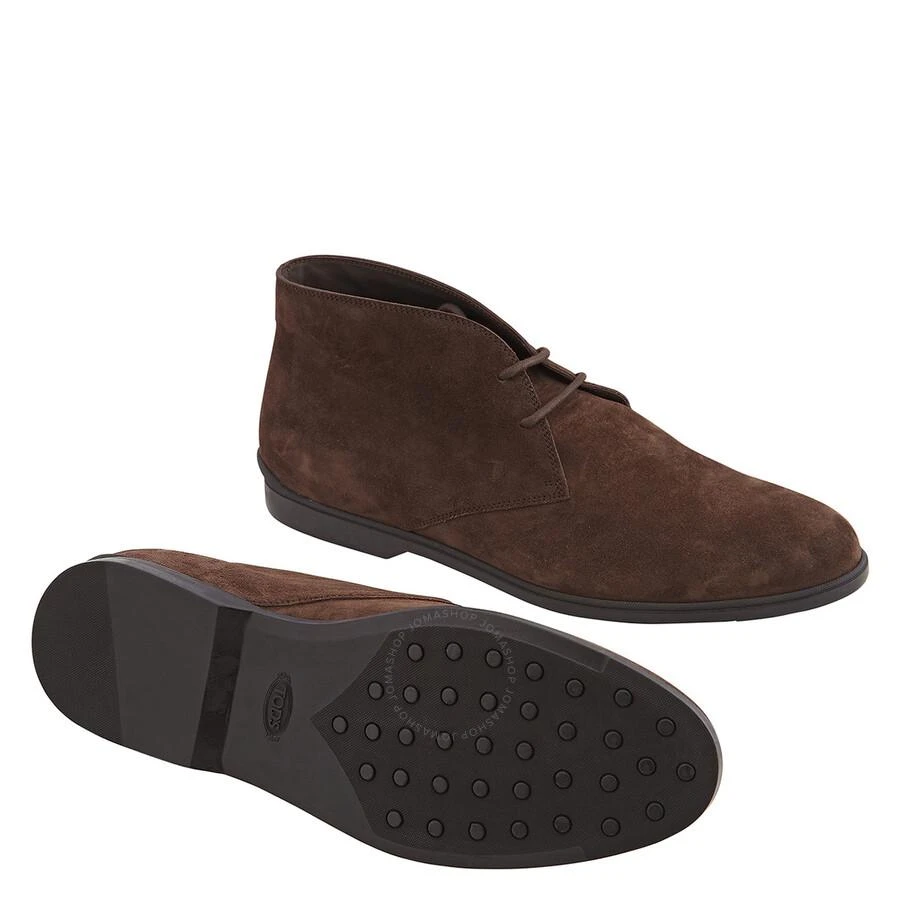 Tod's Men's Dark Brown Suede Desert Boots 2