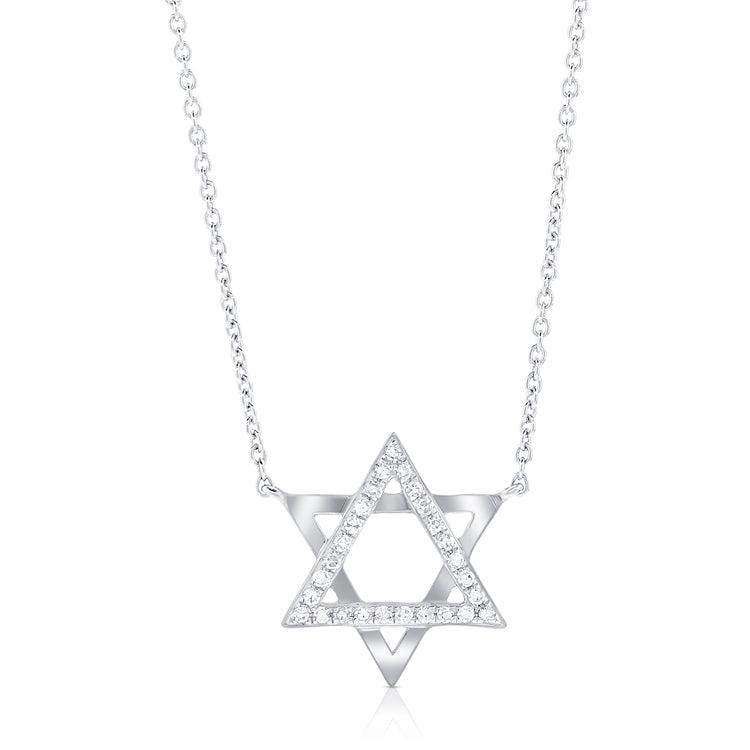 Sabrina Designs 14K Gold & Diamond Star of David Necklace