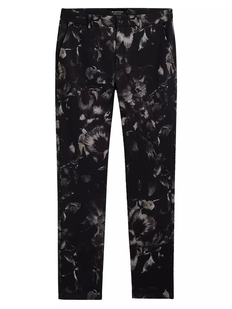 Bugatchi Floral Knit Chinos