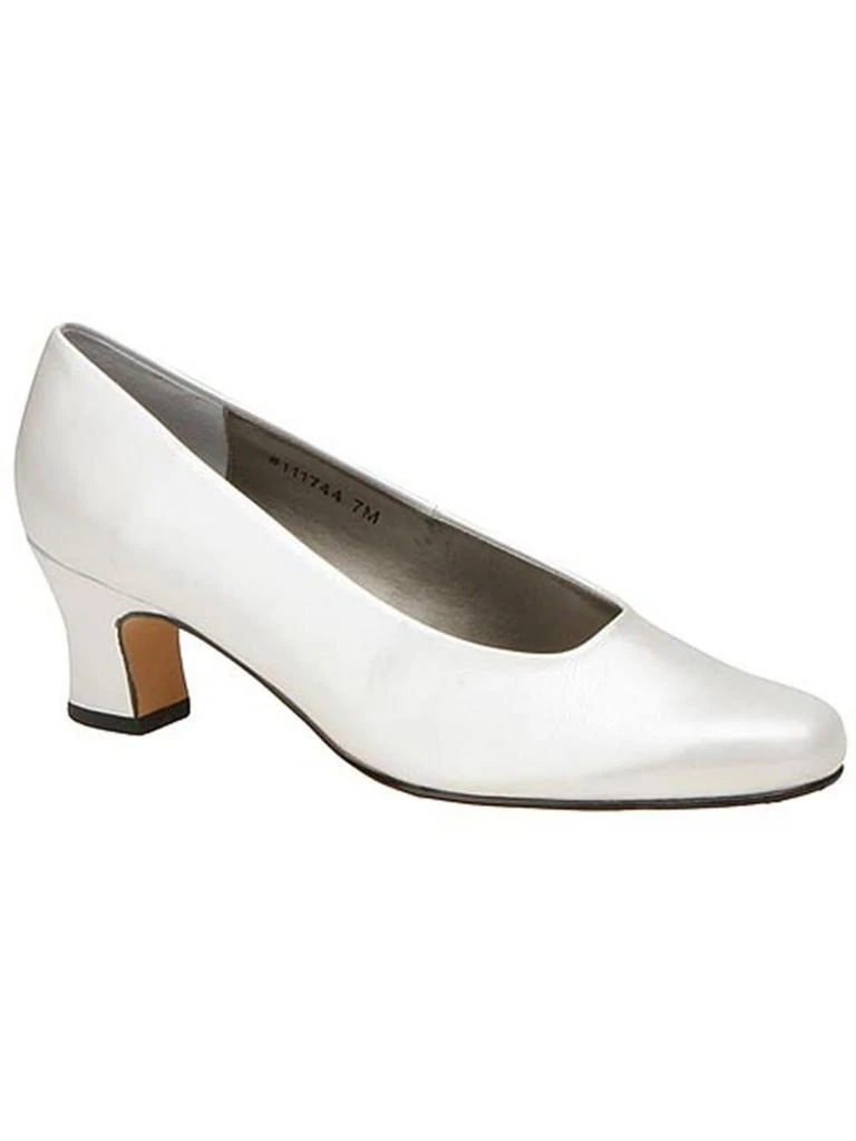 Mark Lemp Vicki Womens Leather Slip On Pumps 6