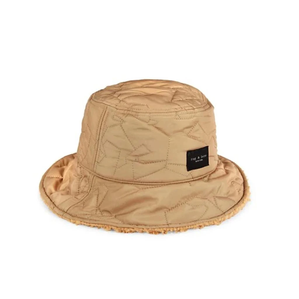 Rag & Bone Addison Bucket Hat In Camel 1