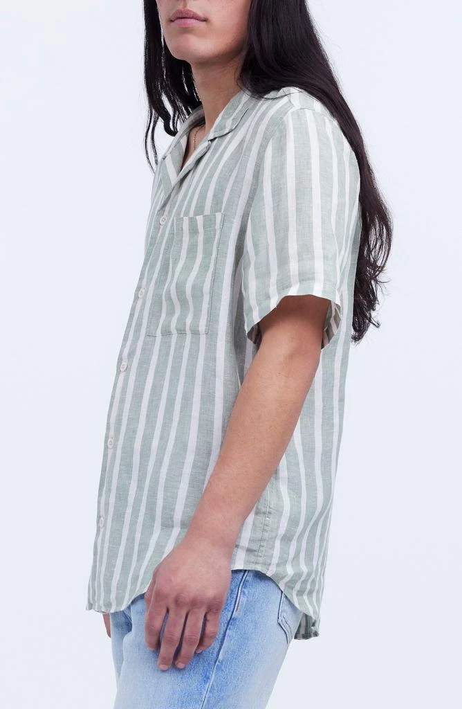 Madewell Men's Easy Linen Short Sleeve Shirt 3