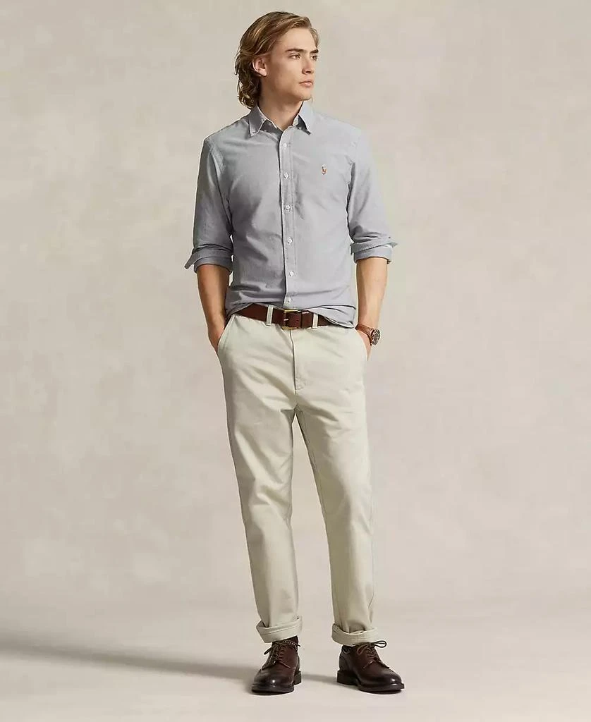 Ralph Lauren Men's Classic-Fit Plaid Oxford Shirt 4