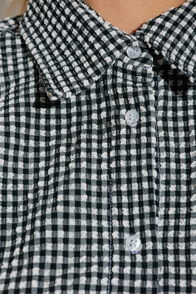 Hunza G Shirt with a check pattern 5