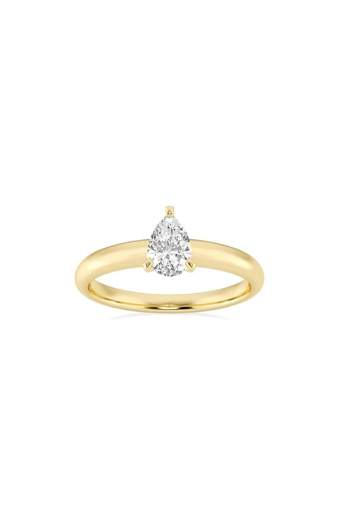 Badgley Mischka Pear Cut Lab Created Diamond Engagement Ring - 1.00 ctw 3