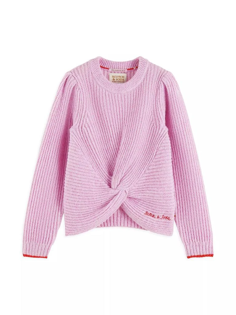 Scotch & Soda Little Girl's &amp; Girl's Knotted Sweater 1