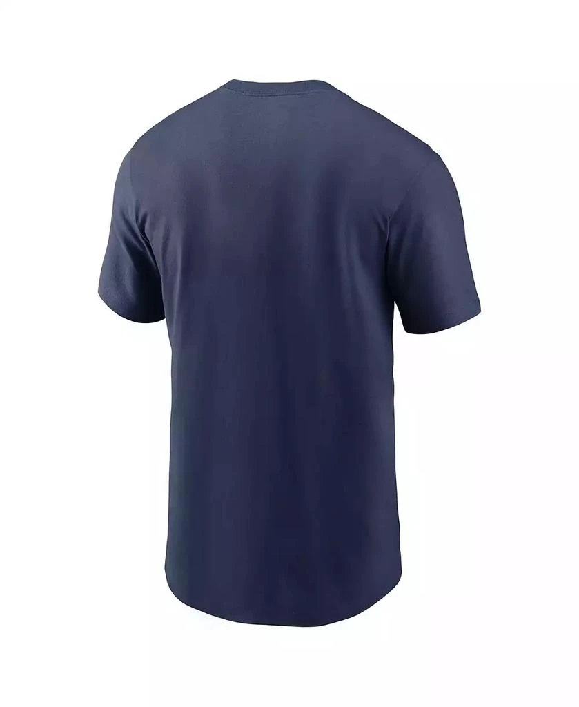 NIKE Men's Navy Minnesota Twins Cooperstown Collection Team Logo T-Shirt 2