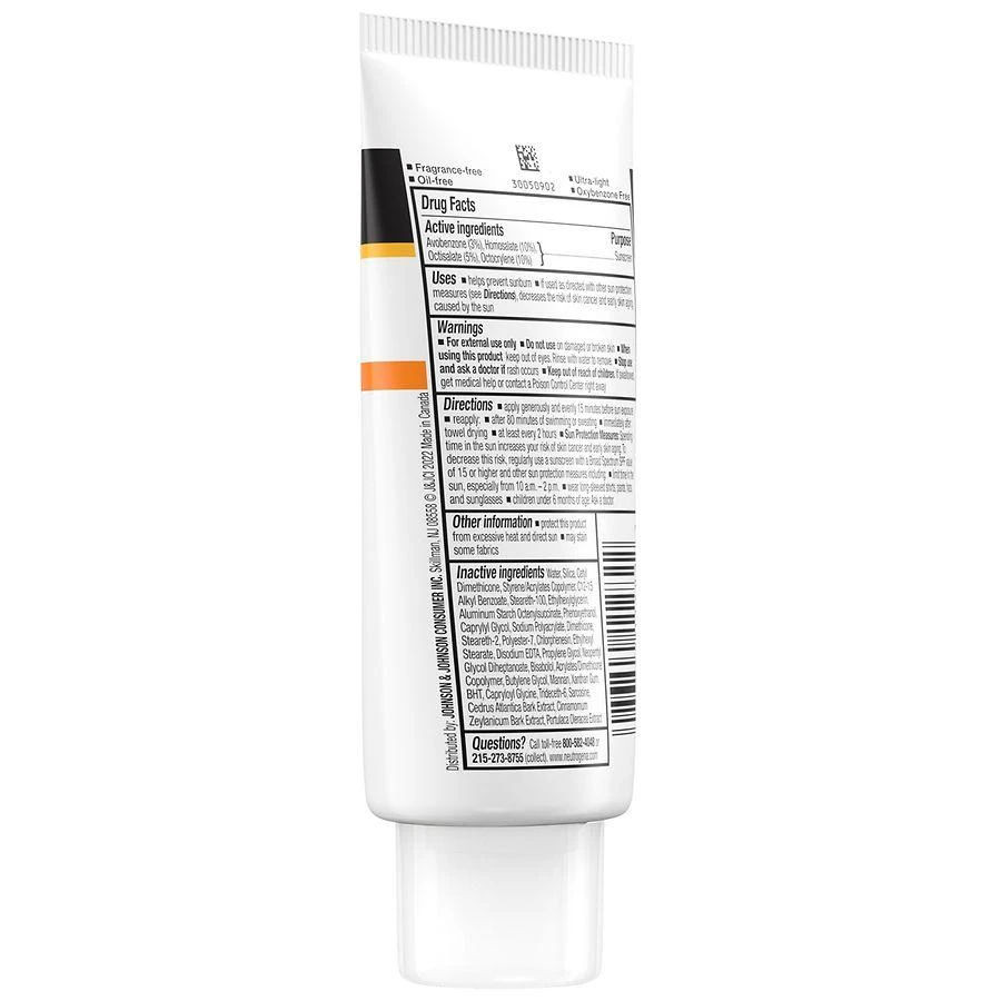 Neutrogena Clear Face Liquid Lotion Sunscreen With SPF 50 4