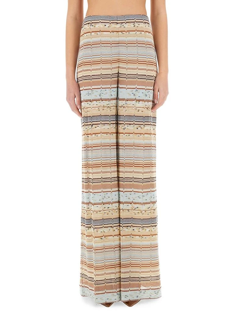 Missoni LEGGINGS WITH ZIG ZAG LAMÉ FRINGE 1