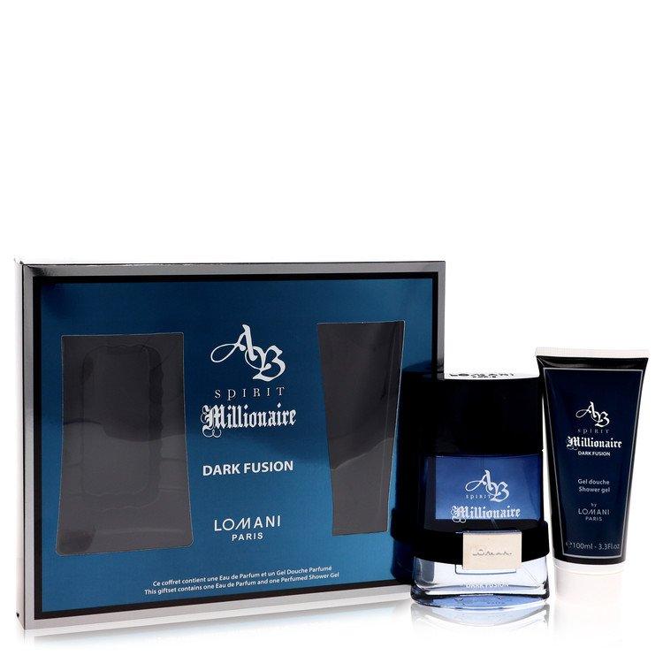 LOMANI Spirit Millionaire Dark Fusion by  Gift Set -- for Men