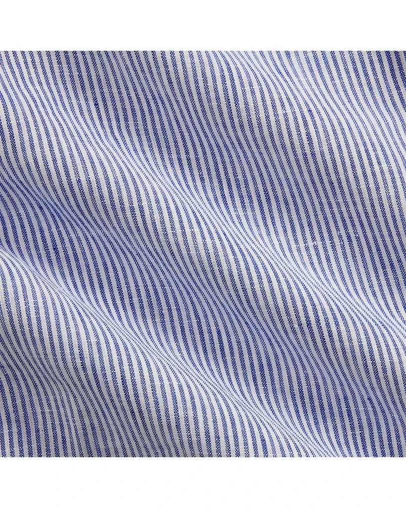 Ralph Lauren Classic Fit Striped Linen Shirt 6