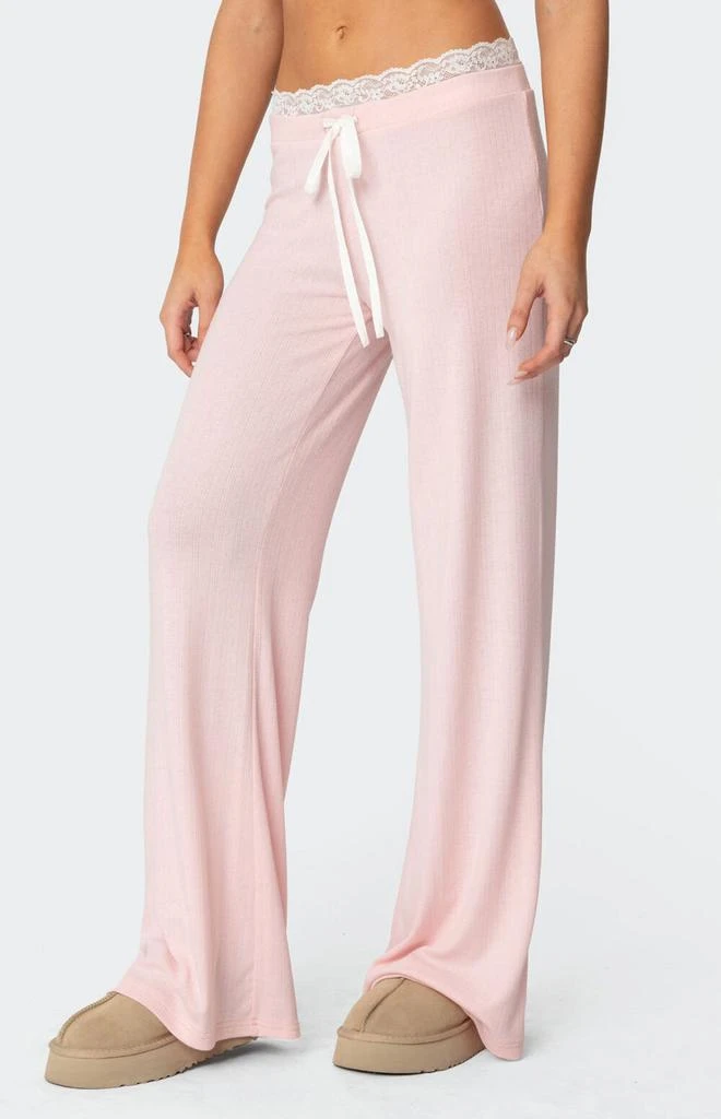 Edikted Peekaboo Lace Pants 4