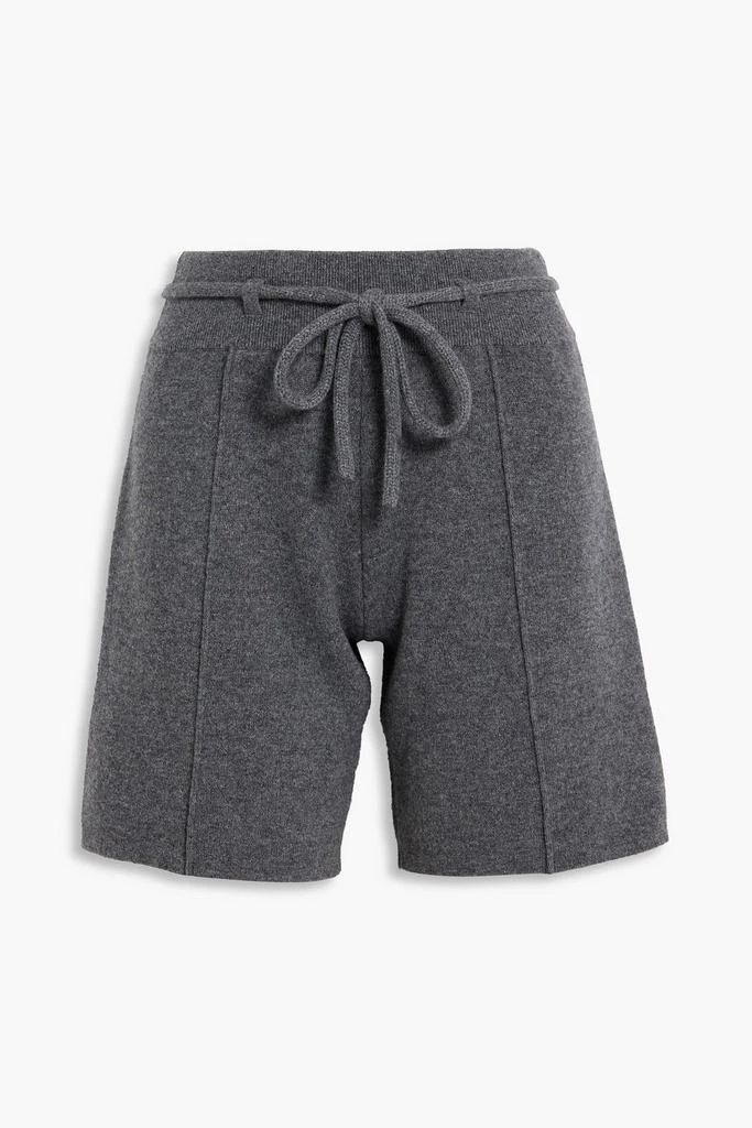 Lisa Yang Marianne belted cashmere shorts 1