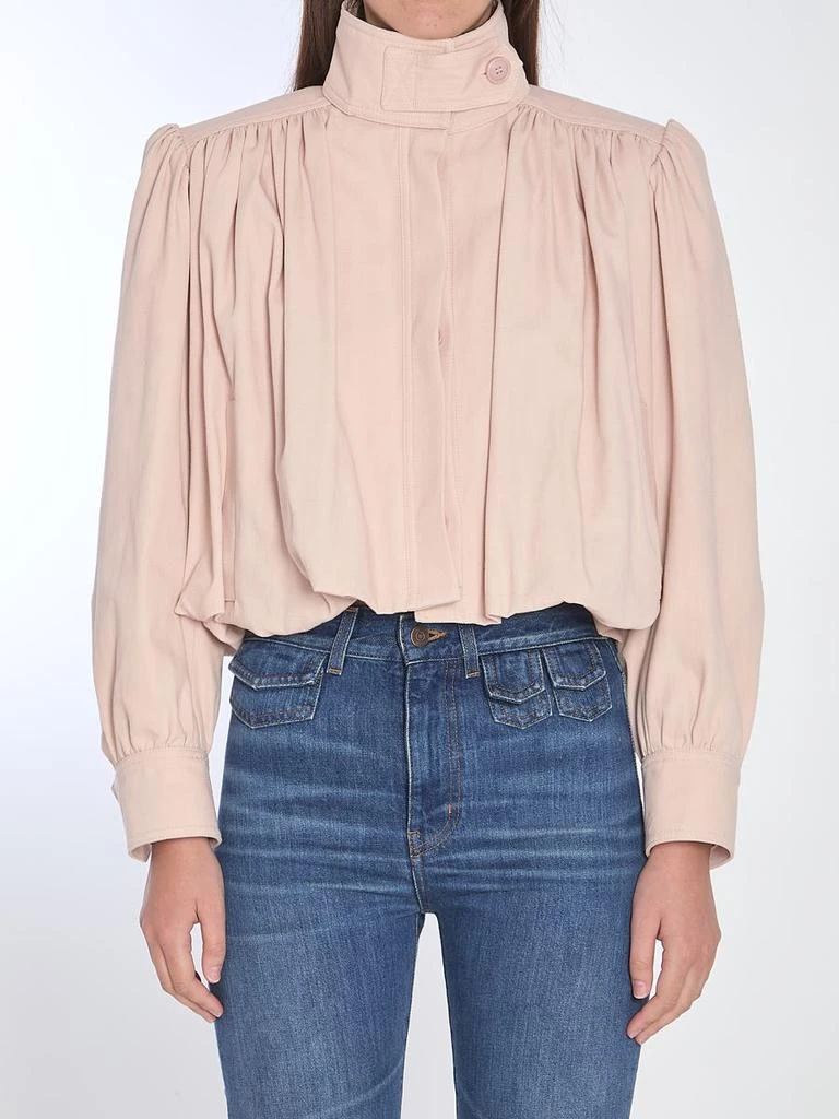 Chloé Gathered Boule Jacket 1