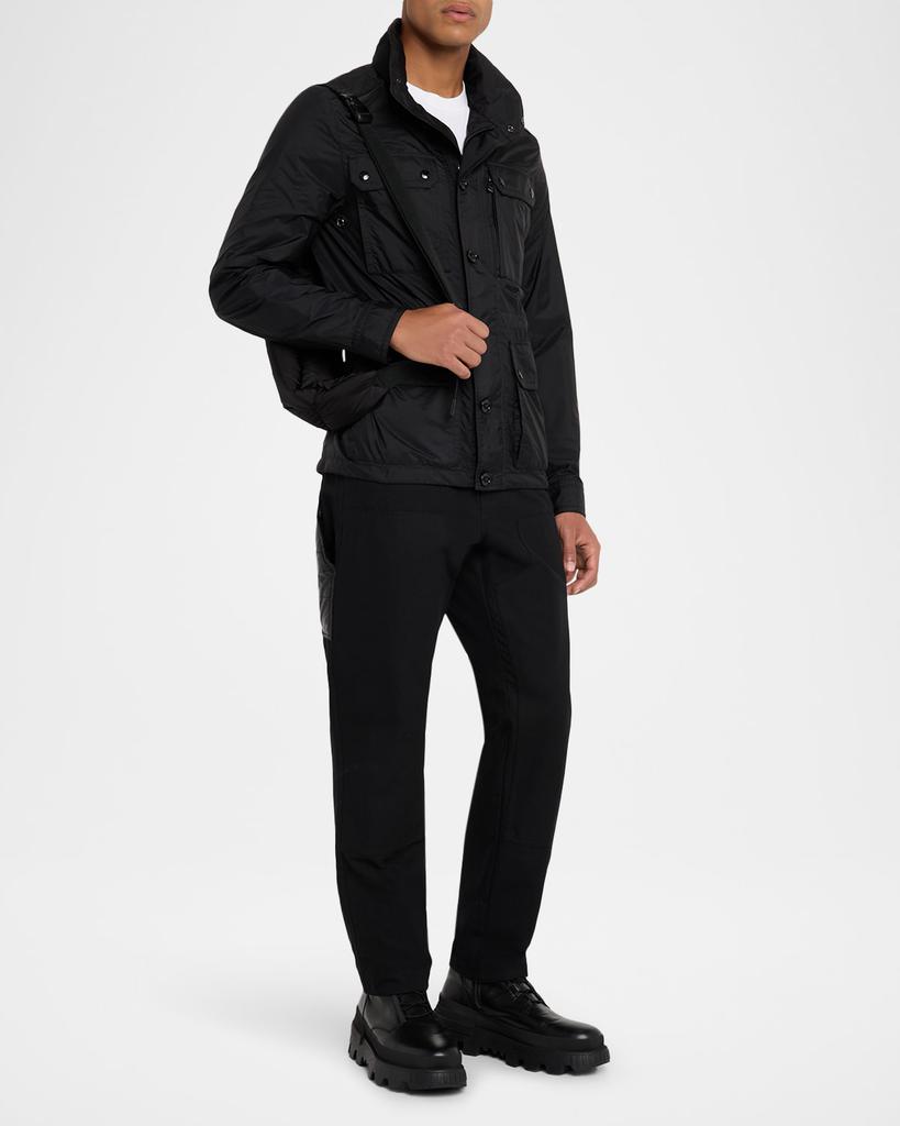 MONCLER ブラック　ジャケット Moncler Men's Lez Field Jacket - Jackets - Free Shipping - BeyondStyle