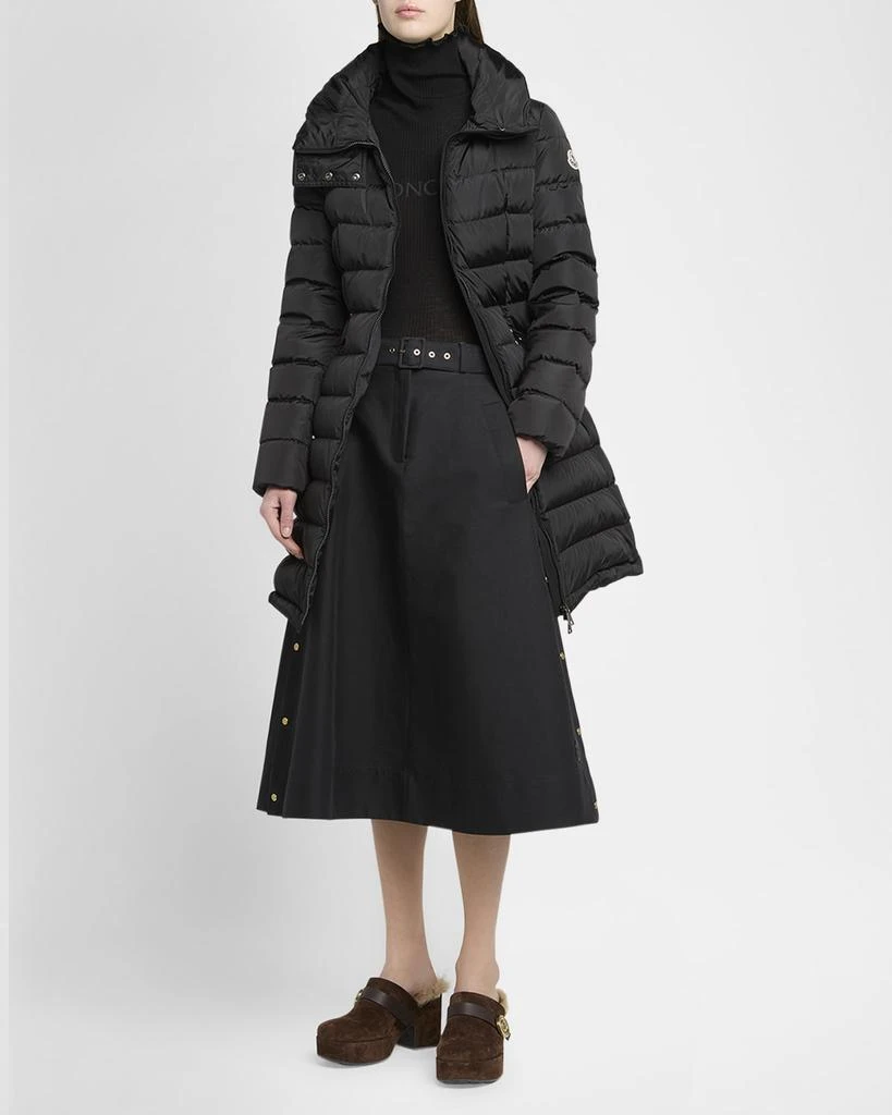 Moncler Flammette Long Puffer Coat 2