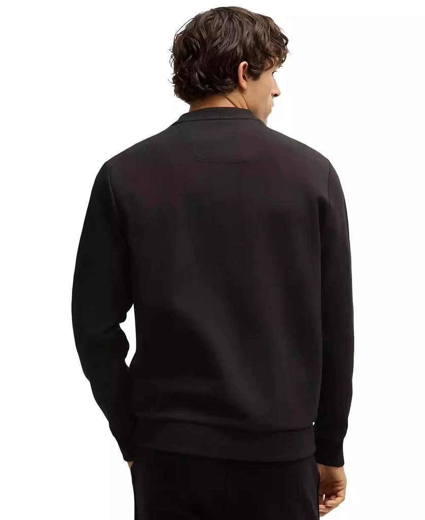 Hugo Boss Men's Drop Needle Stitching Regular-Fit Sweatshirt 3