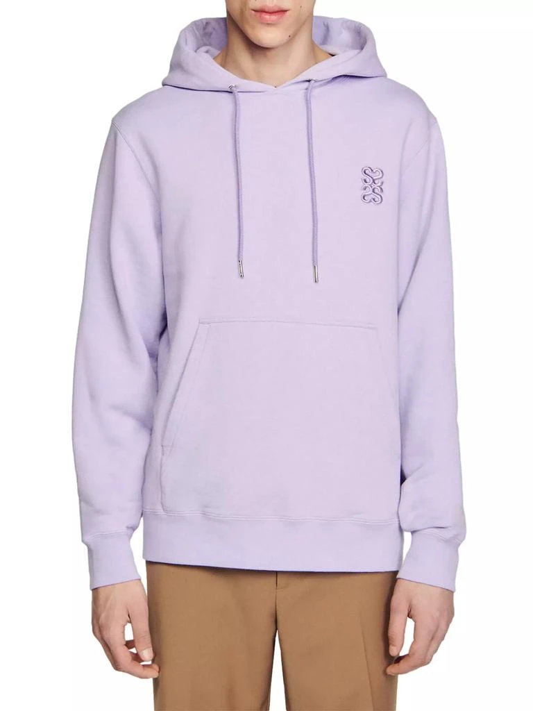 Sandro Classic Fit Hoodie 2