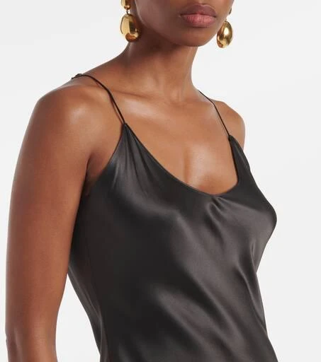 Nili Lotan Silk slip dress 4