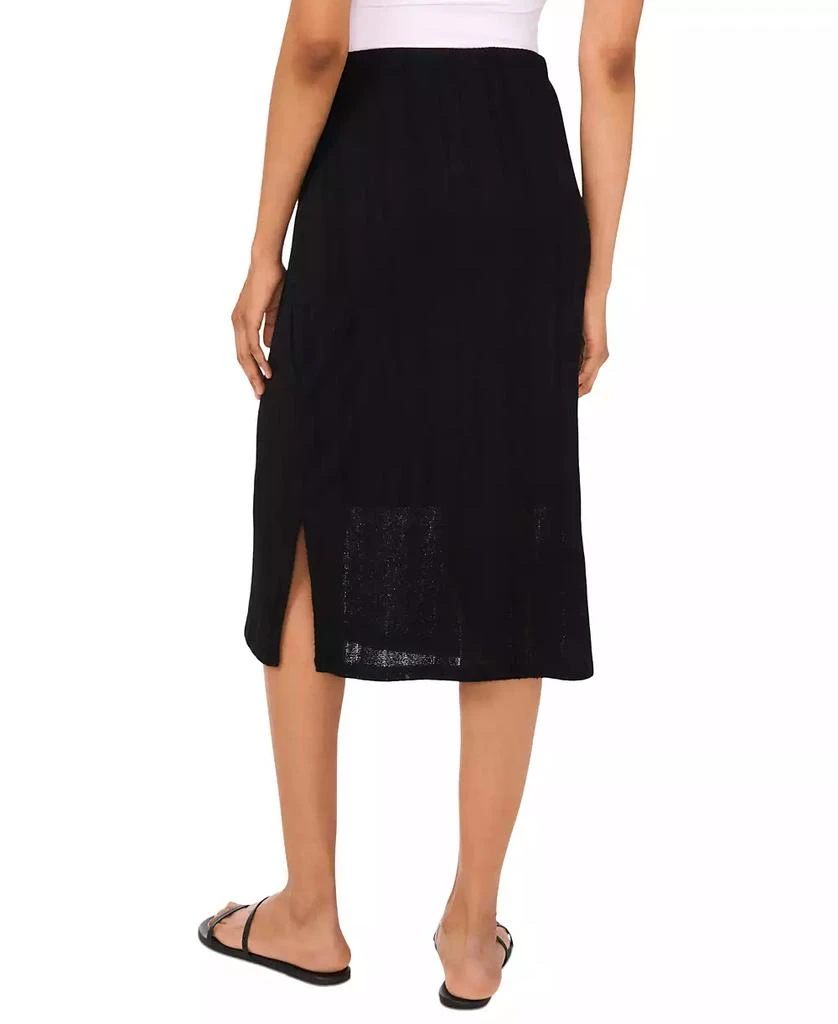 Vince Camuto Women's Pull-On Side-Slit Midi Skirt 4