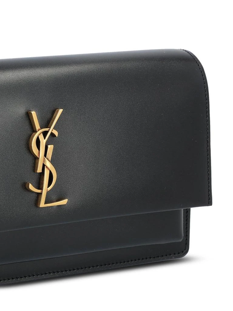 Yves Saint Laurent Saint Laurent Sunset Foldover Top Clutch Bag 4