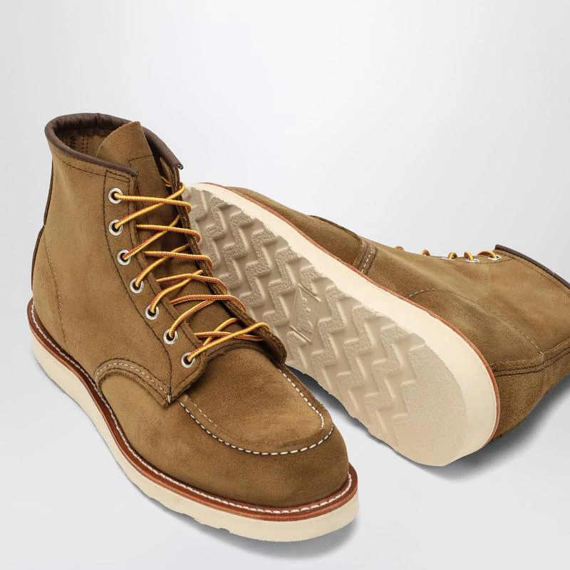 Red Wing Classic Moc olive suede boot 5