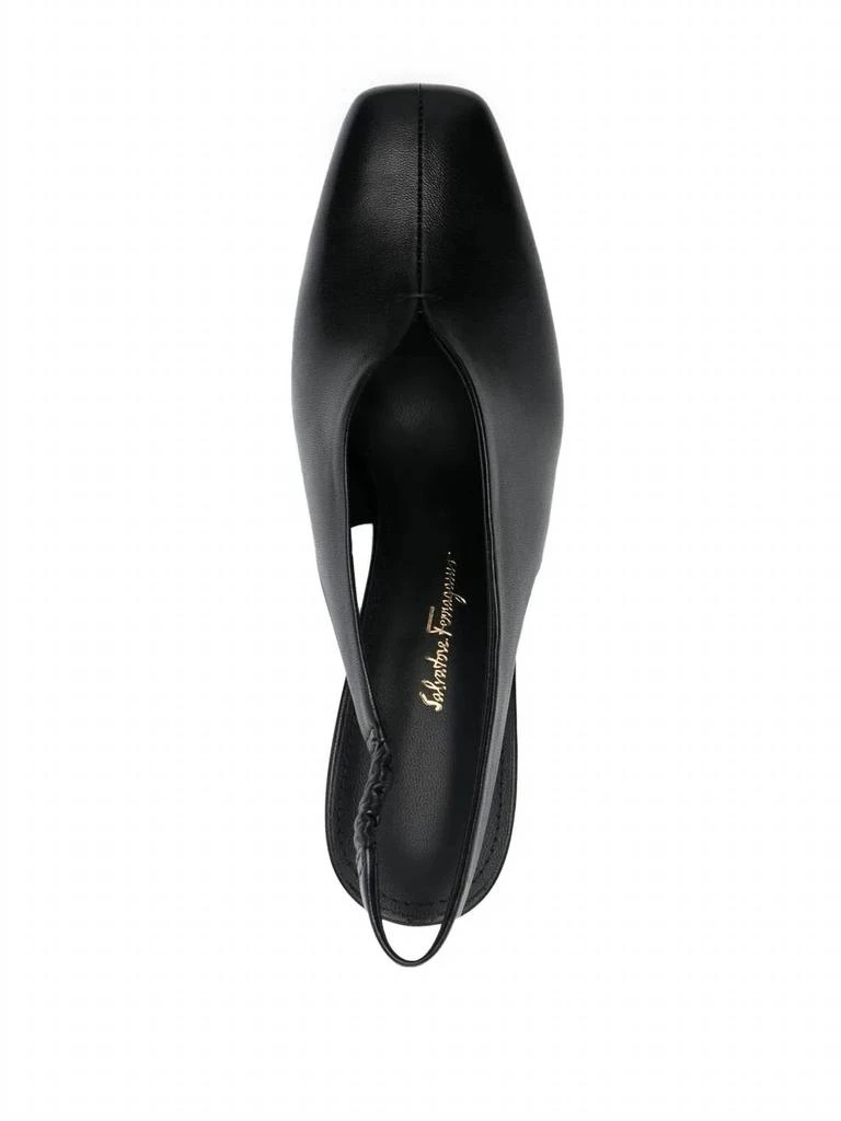 Salvatore Ferragamo Women
s F-Heel Slingback Pumps In Black 4