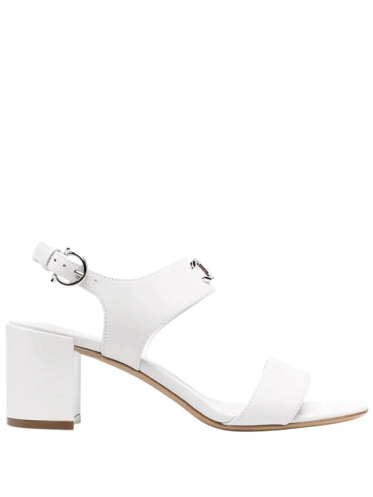Salvatore Ferragamo Salvatore Ferragamo - Women
s Gancini Logo-plaque Sandals 1