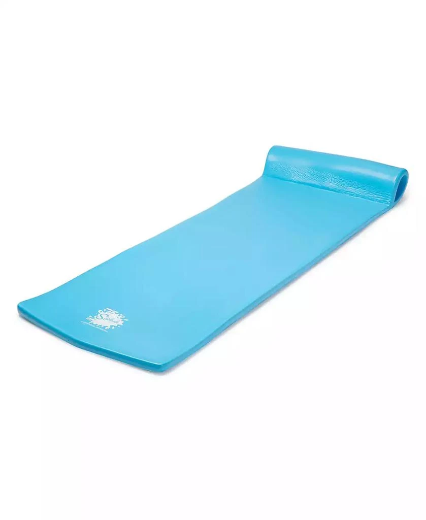 TRC Recreation Splash 1.25" Thick Foam Swimming Pool Float Mat, Marina Blue 1