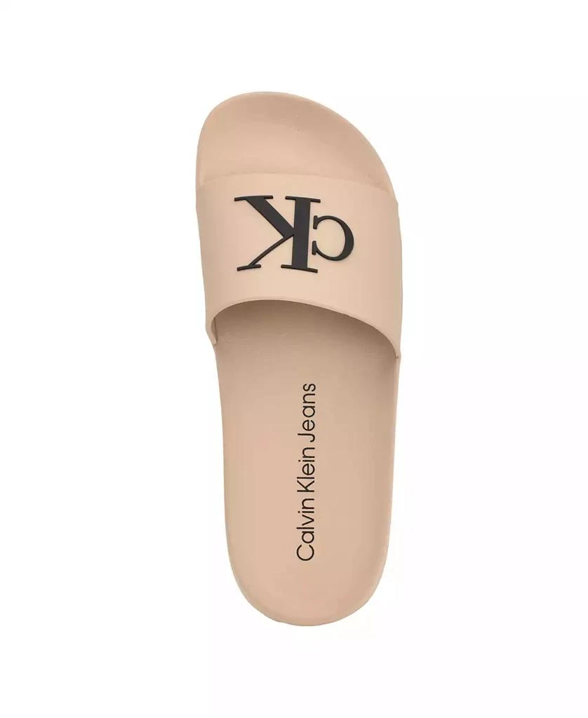Calvin Klein Women's Arin Logo Beach Slide Sandals 4