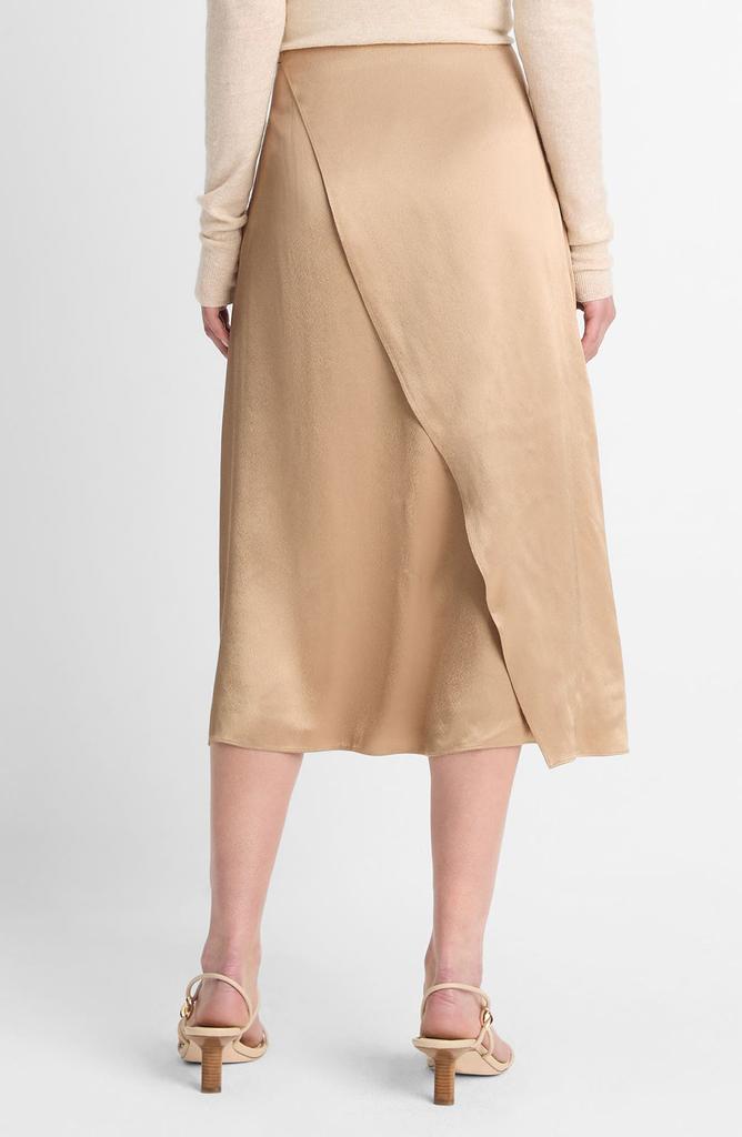 Vince Draped D-Ring Wrap Skirt