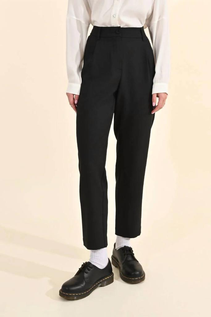 Molly Bracken Molly Bracken - Straight Leg Cigarette Pants