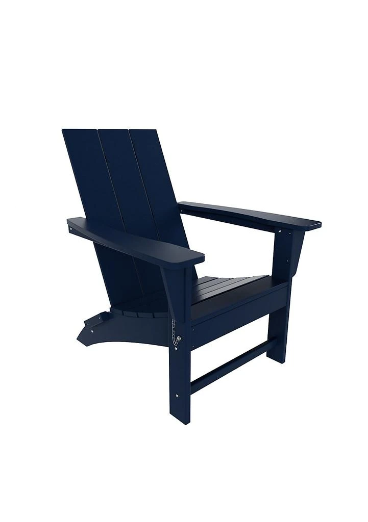 Westin Furniture Modern Plastic Folding Adirondack Chair