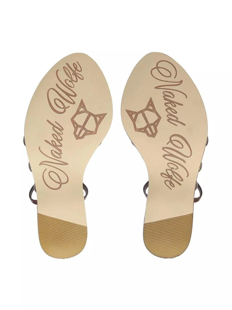 Naked Wolfe Tiger Lilly Platform Sandals 5