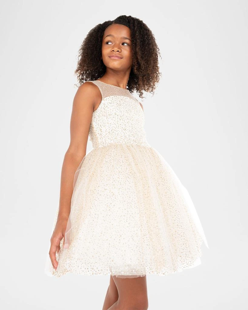 Zoe Girl's Sabrina Sparkly Metallic Dress, Size 7-16 3