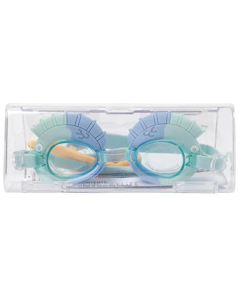 Sunnylife Swim Goggles: Finn the Fish - Aqua Blue 2