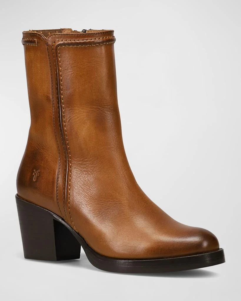 Frye Jean Calfskin Ankle Boots 2