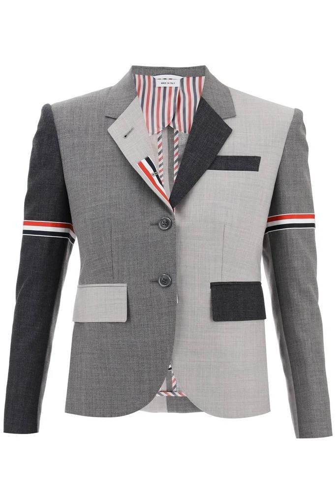 Thom Browne Thom Browne Fun-Mix Panelled Blazer 1