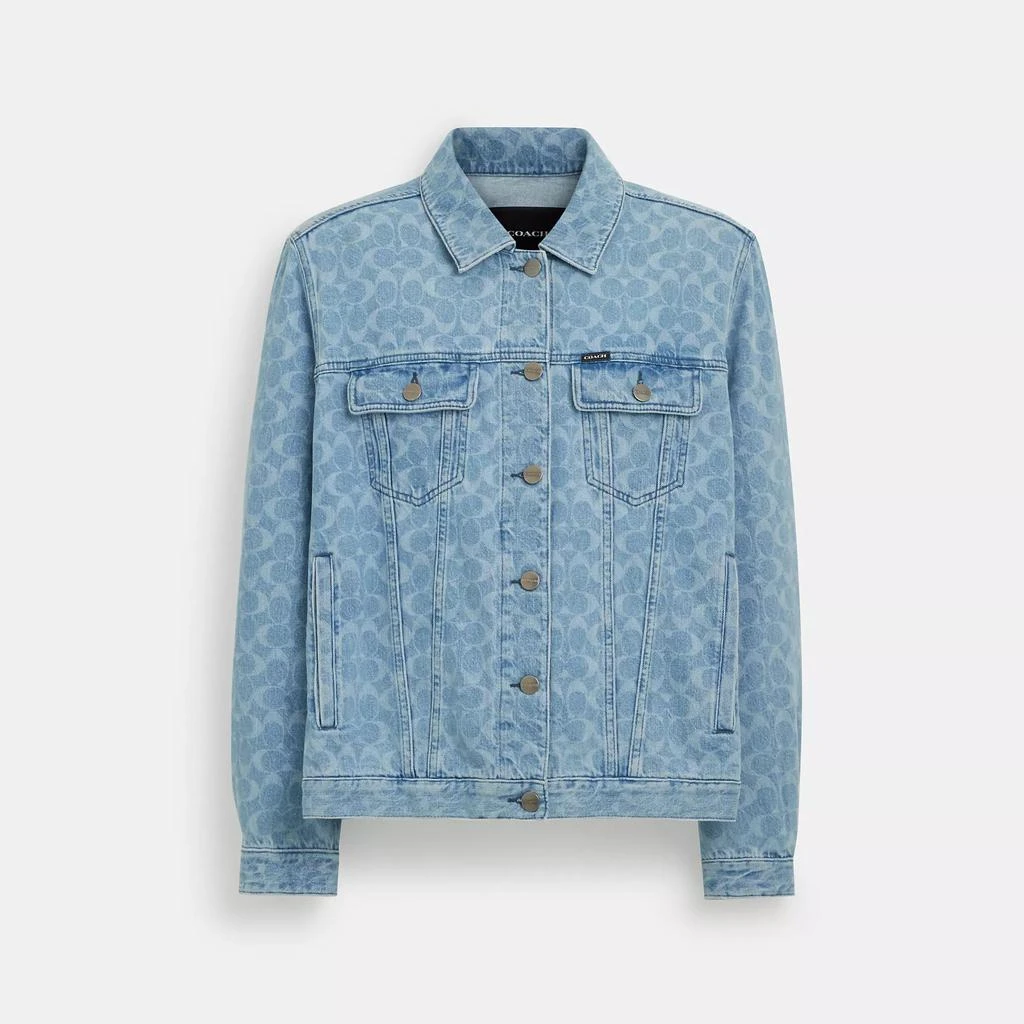 Coach Signature Denim Jacket 1