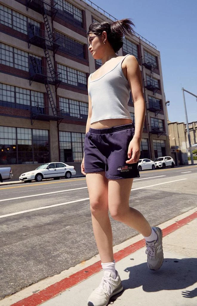 John Galt Blue Boston Sweat Shorts 1