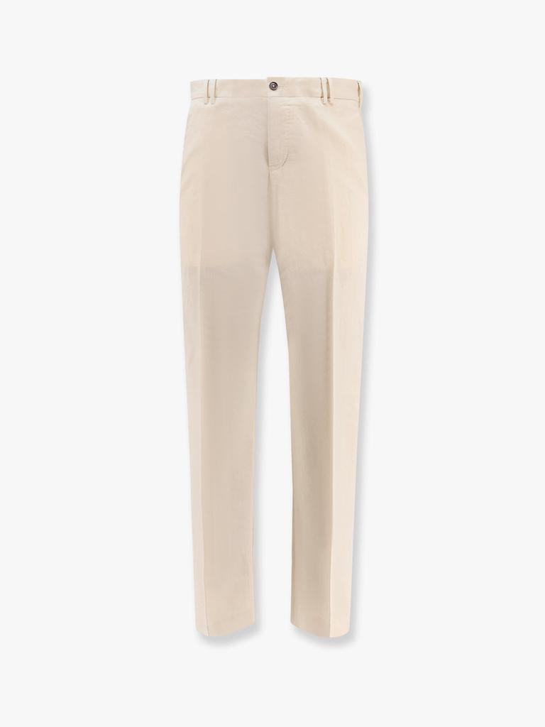 PT TORINO Reworked michael cotton and linen trouser