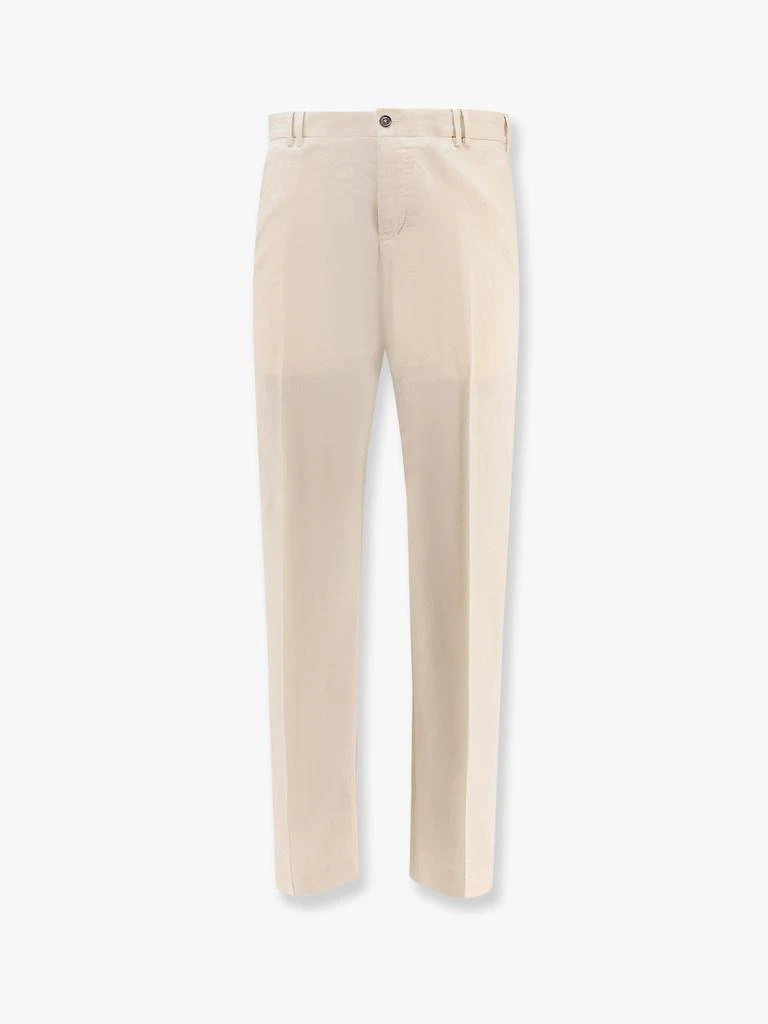 PT TORINO Reworked michael cotton and linen trouser 1