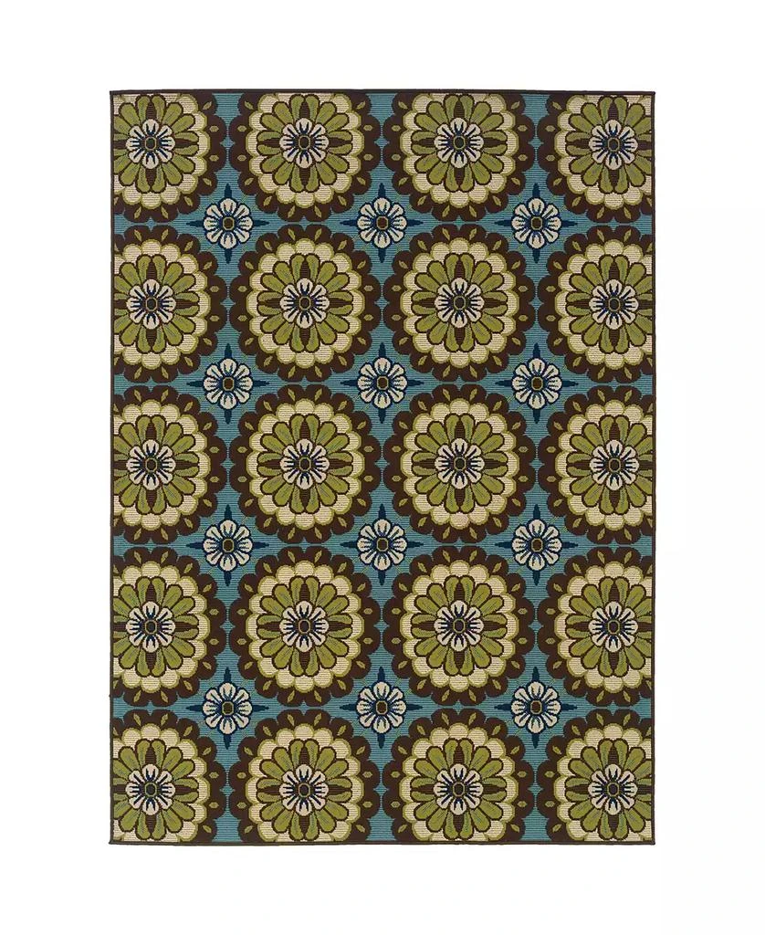 Oriental Weavers Caspian CAS10 7'10" x 10'10" Outdoor Area Rug 1